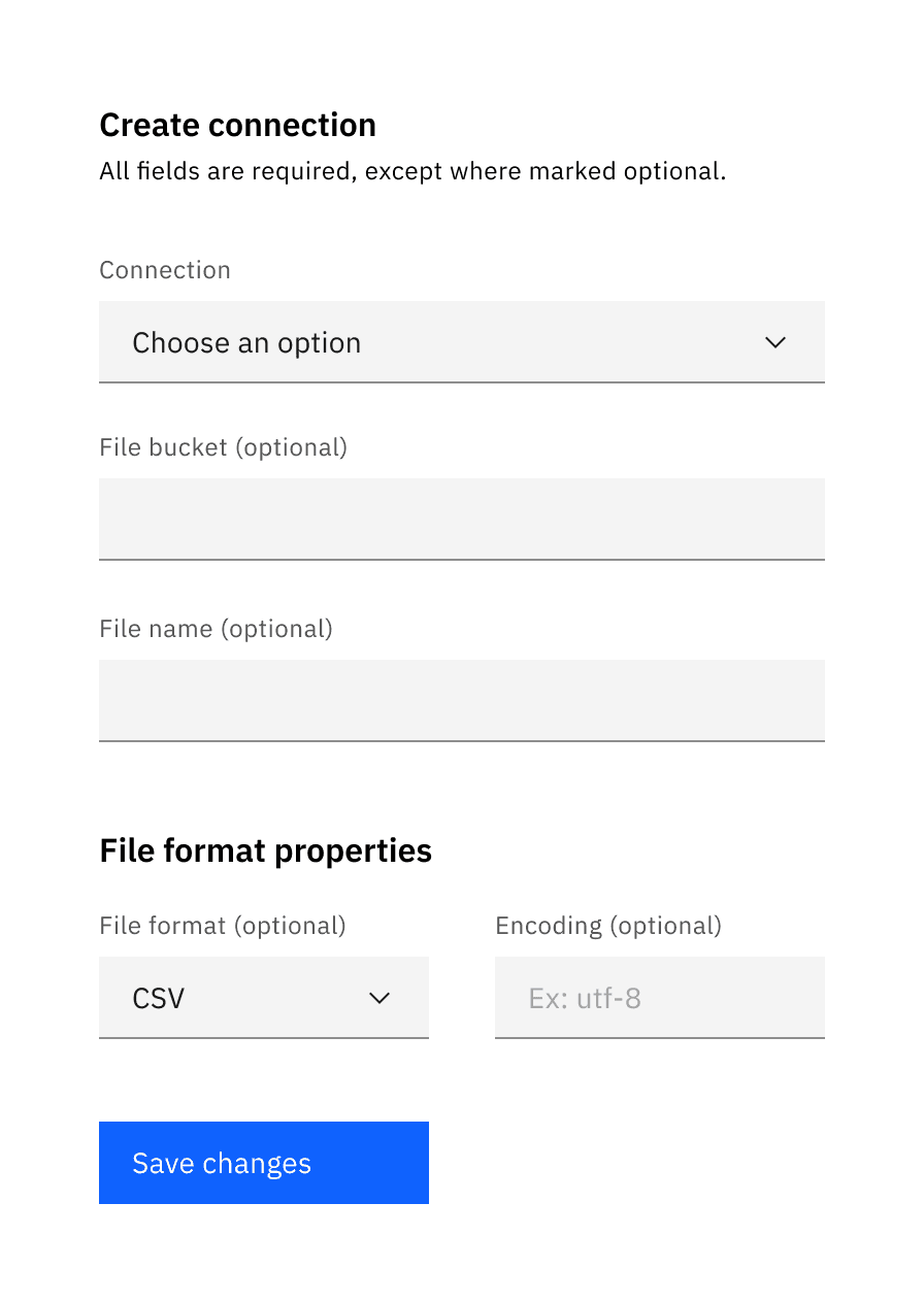 Don't mark fields (optional) when the majority of the fields are optional.